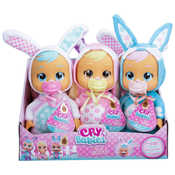 Cry Babies Bunnies Tiny Cuddles 908536 - Colorland Toys