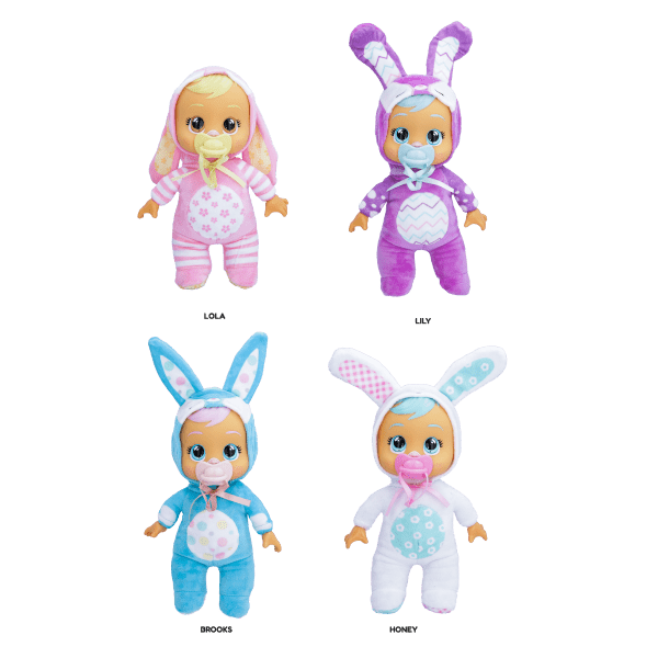 Cry Babies Bunnies Tiny Cuddles 908536 - Colorland Toys