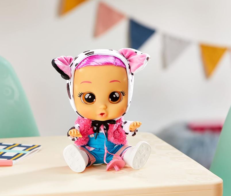 Cry Babies Dress Dotty 12inch - Colorland Toys