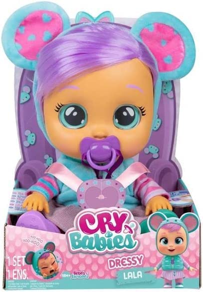 Cry Babies Dressy Exclusive - Lala 83301 - Colorland Toys