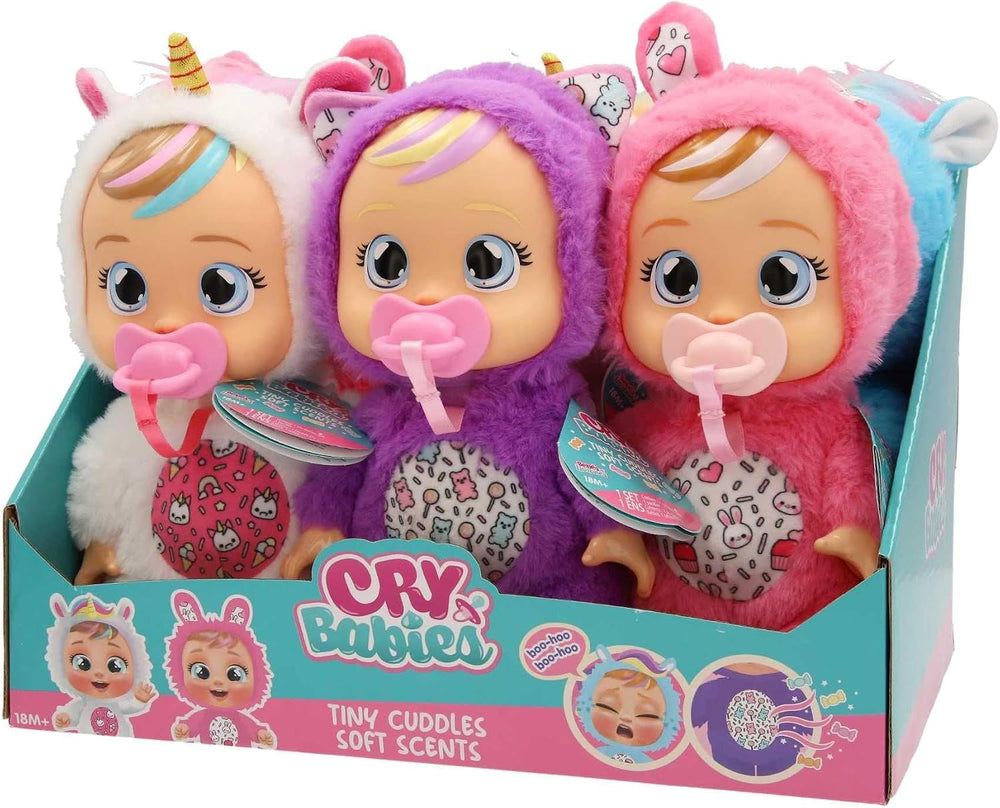 Cry Babies Tinny Cuddles Soft Scents Doll Asstd. 931367 - Colorland Toys