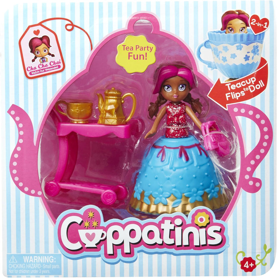 Cuppatinis Doll Cha Cha Chai Teacup Transforms Cute 38771 — image 4