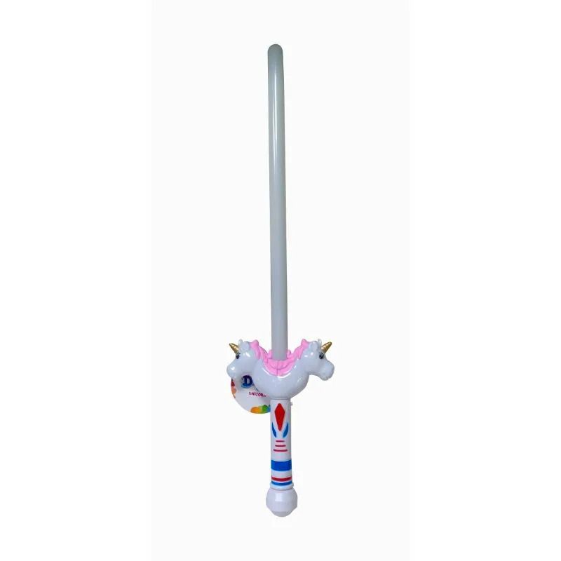 D - Lit Unicorn Wand White DLXY - 5563 - Colorland Toys