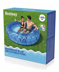 Bestway® Bohemian Blue Inflatable Pool 54479 - Colorland Toys