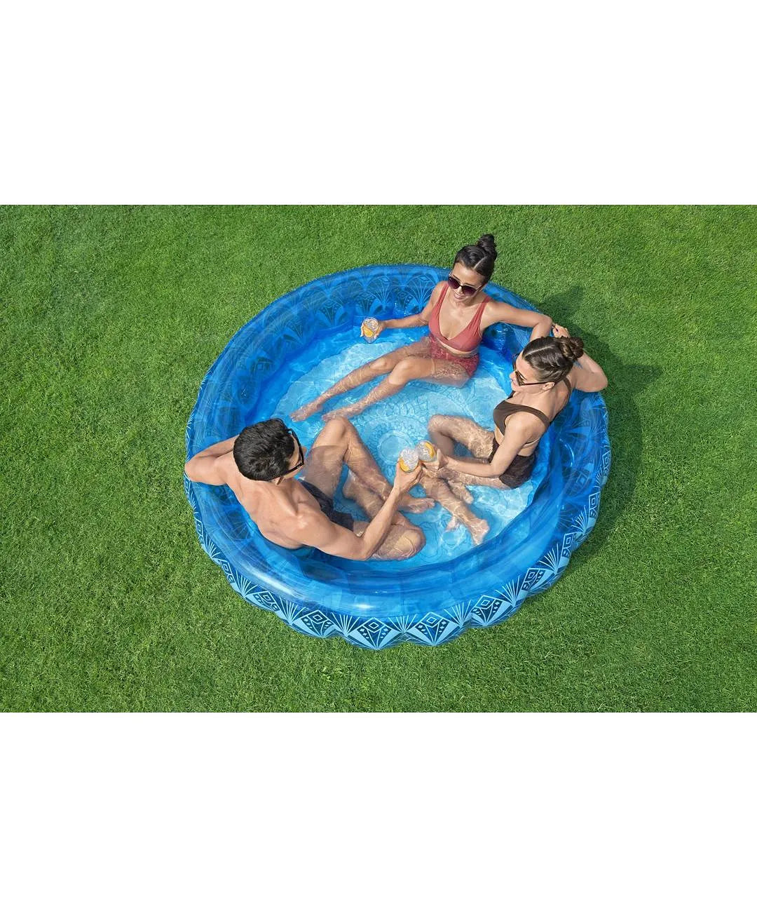 Bestway® Bohemian Blue Inflatable Pool 54479 - Colorland Toys