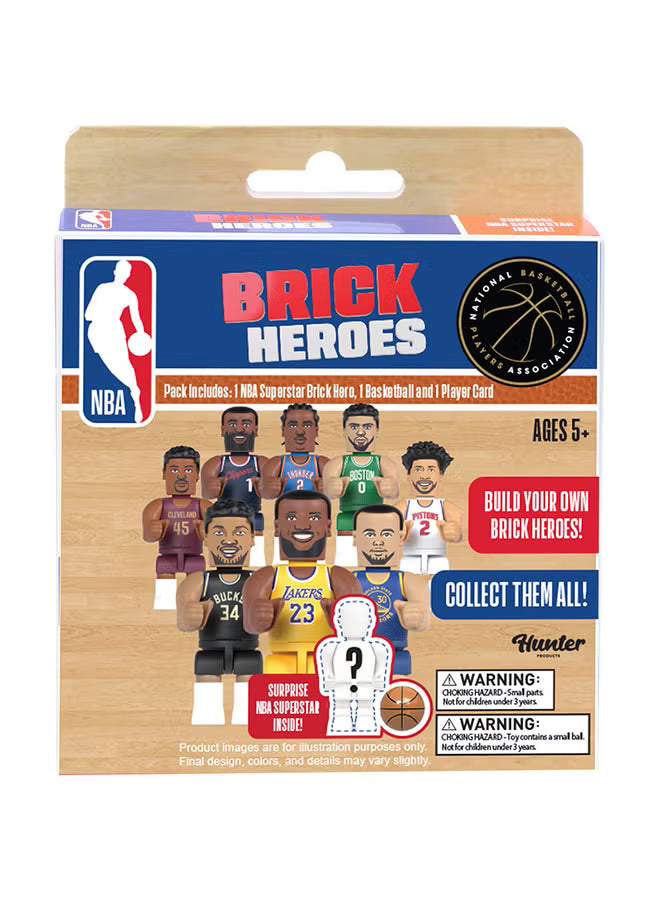 NBA Brick Heroes: Figures Asstd. HUN3569 - Colorland Toys