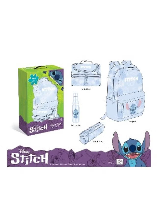 Disney Stitch 4-Pcs Backpack Set FKLC-SET-2217 — image 1