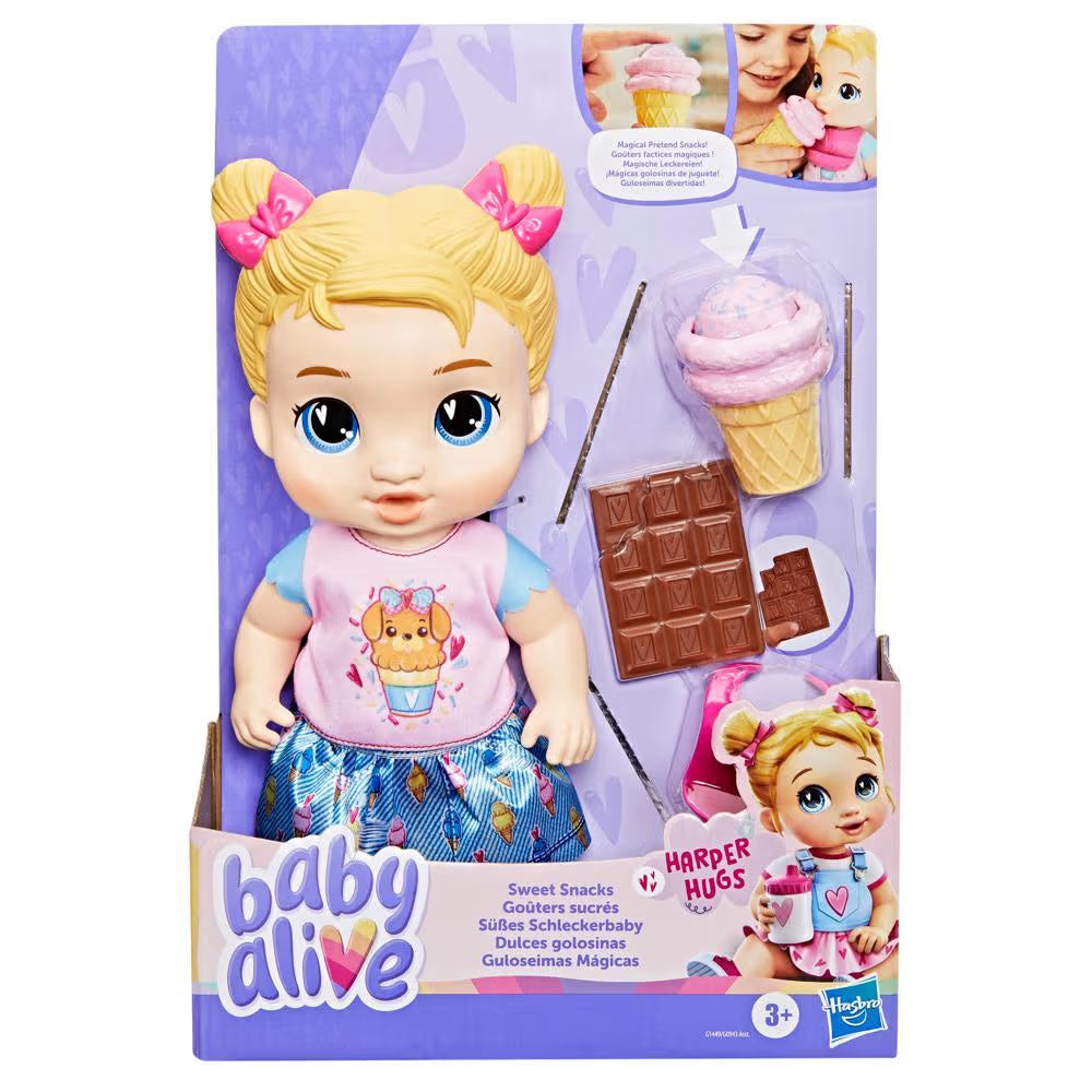 Baby Alive Sweet Snacks Bldh Harper G1449 — image 1
