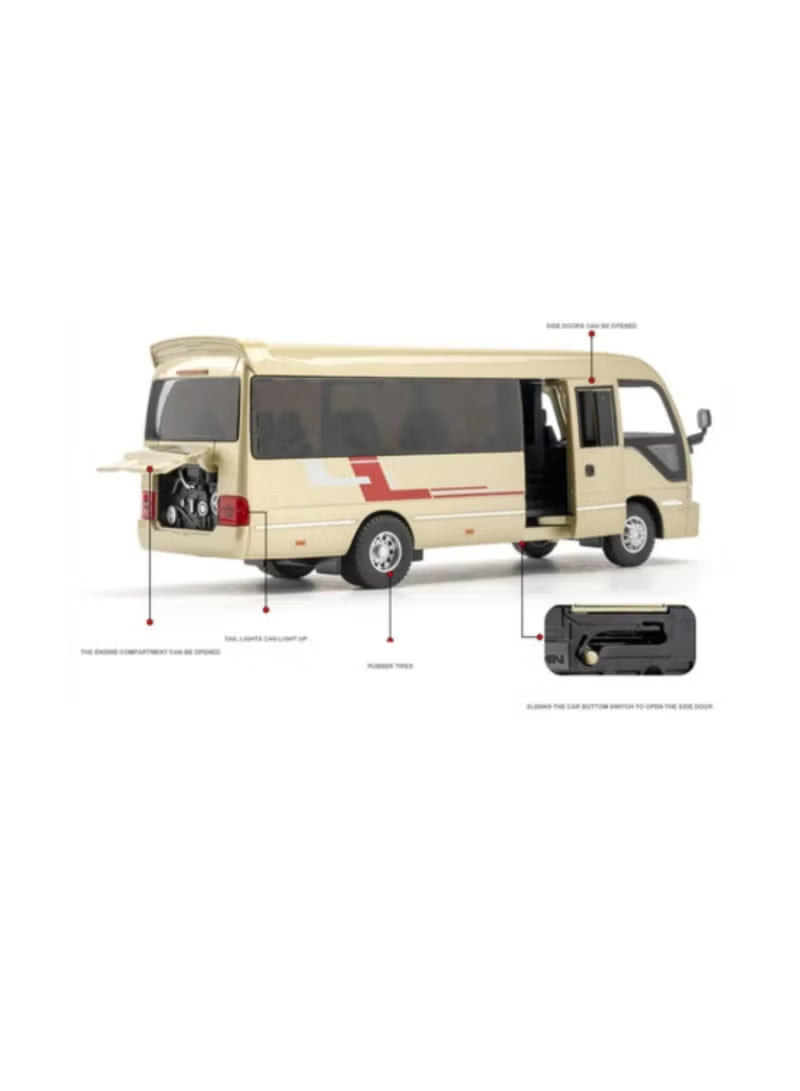 Toyota Costal Business Car Pull Back Metal Die Cast 1:33 Scale Asstd CZ211A - Colorland Toys