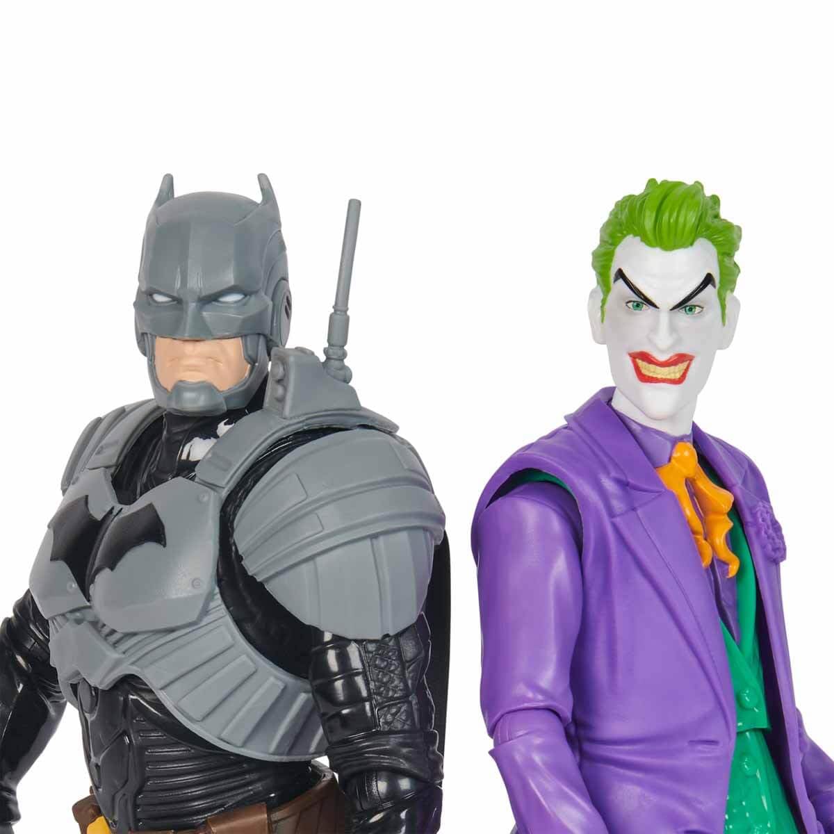 DC Batman Adventures — Batman vs The Joker 2-Figure Set with 12 Armour Accessories - Colorland Toys