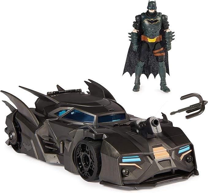 DC Batman Crusader Batmobile With Figure 4-Inch 6067473 — image 1