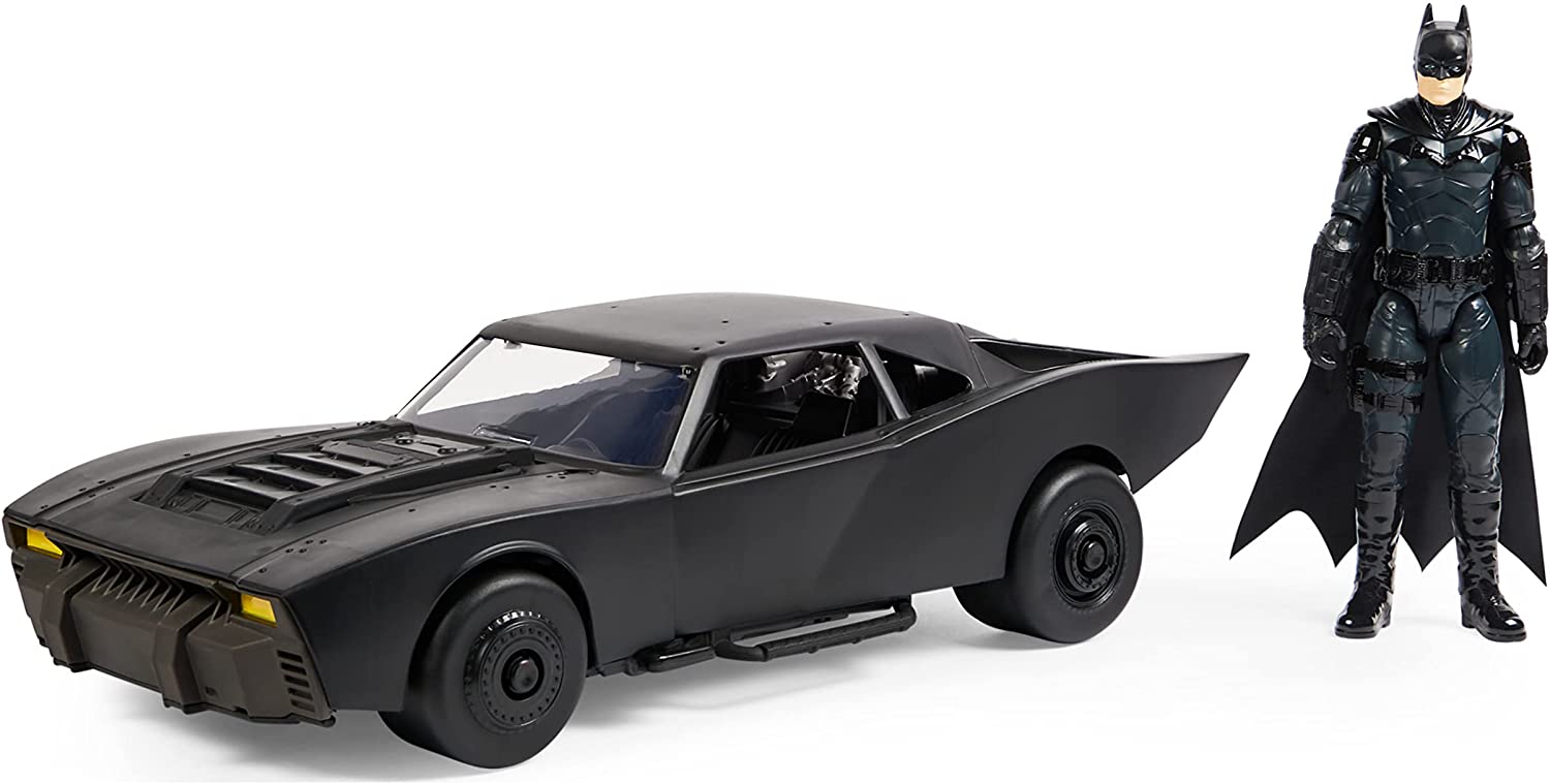DC Batman Movie Batmobile with Batman Action Figure 12inch 6061615 - Colorland Toys