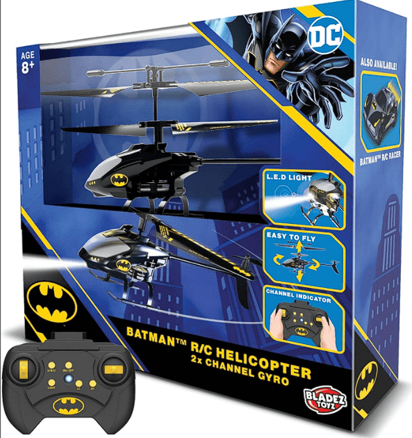 DC Batman RC Gyro 2-Channel Batman helicopter BTDC H01 — image 1
