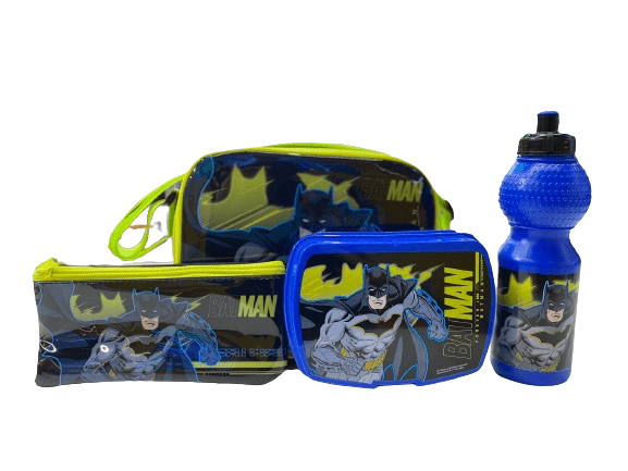 DC Batman Trolley Bag 16 inch - 5 in 1 Value Pack FKVP - 02273 - Colorland Toys