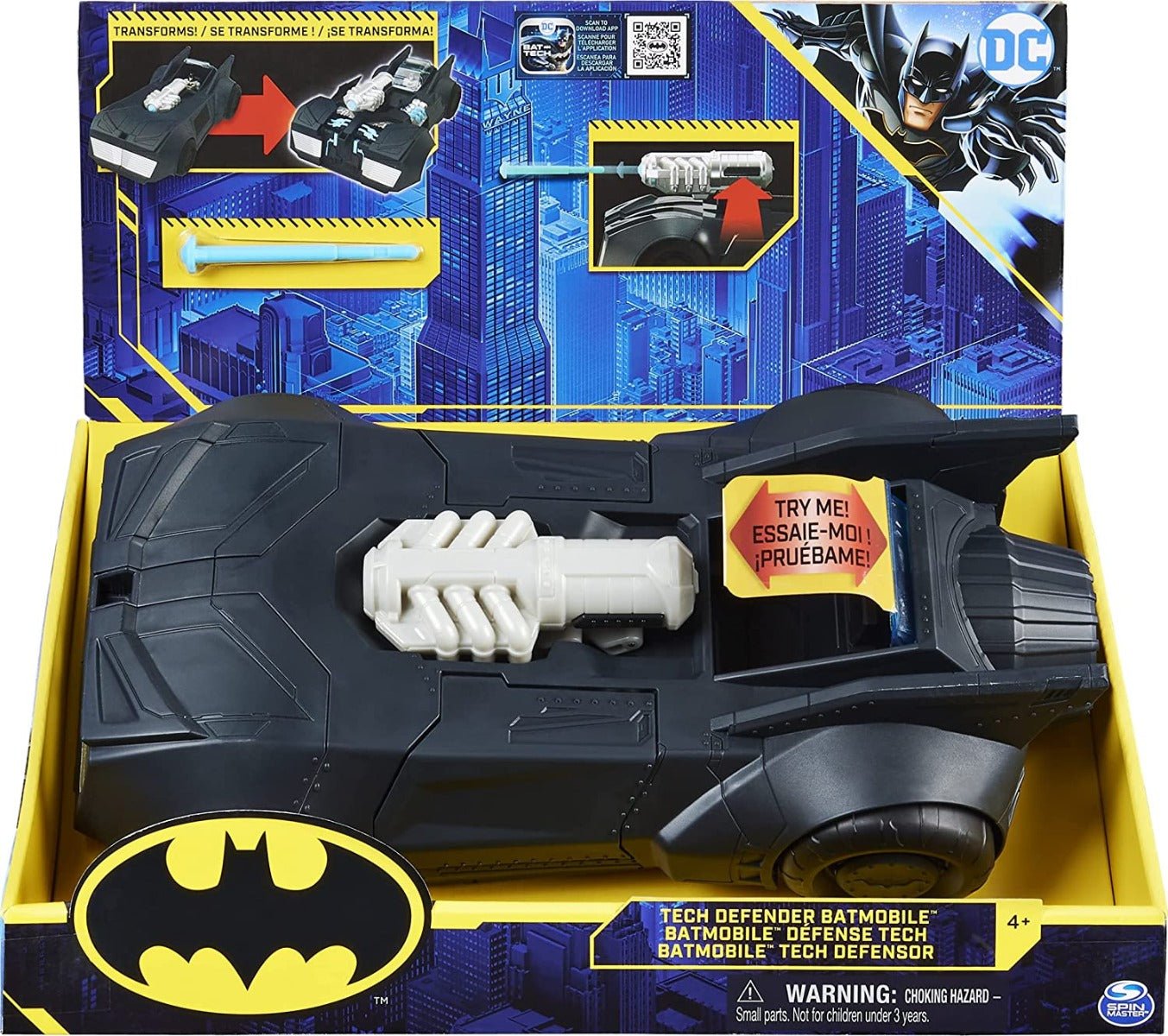 DC Batman Vehicle Batmobile Tech Defender 6062755 - Colorland Toys