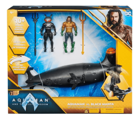 DC Comics Aquaman vs Black Manta Battle Action Figure Playset 6065636 — image 3