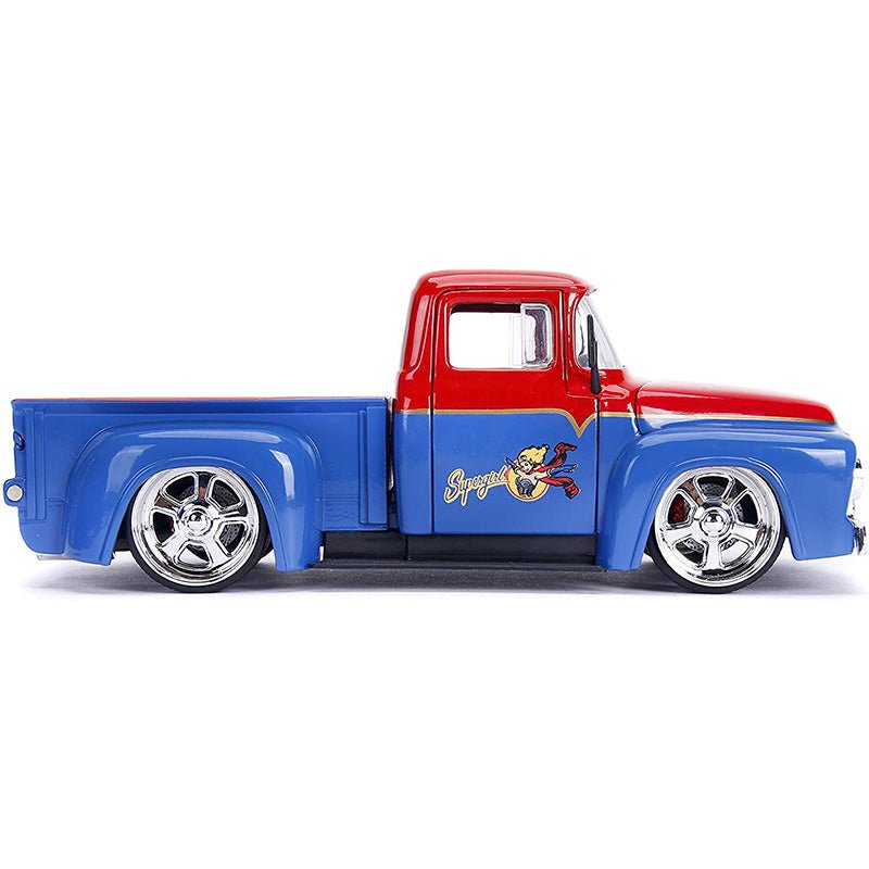 DC Comics Bombshells 1956 Ford F100 1:24 Scale 253255008 - Colorland Toys