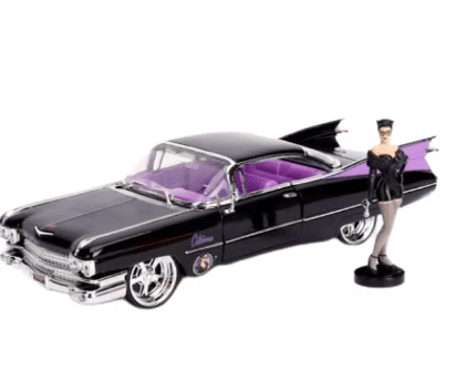 DC Comics Bombshells 1959 Cadillac Coupe 1:24 Scale 253255006 — image 2