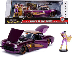 DC Comics Bombshells Batgirl 1957 Chevy Corvette 1:24 253255007 - Colorland Toys