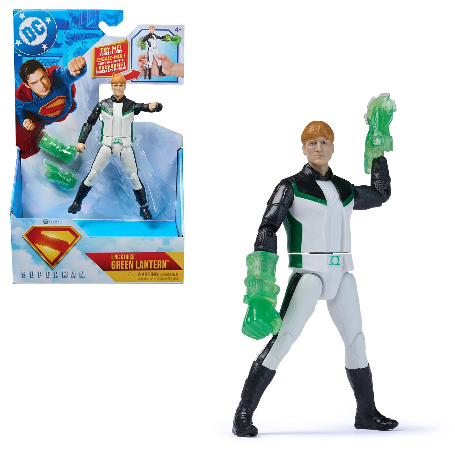 DC Comics Superman Movie Figure Feature Battle Attack 6 - Asstd. 6073190 - Colorland Toys