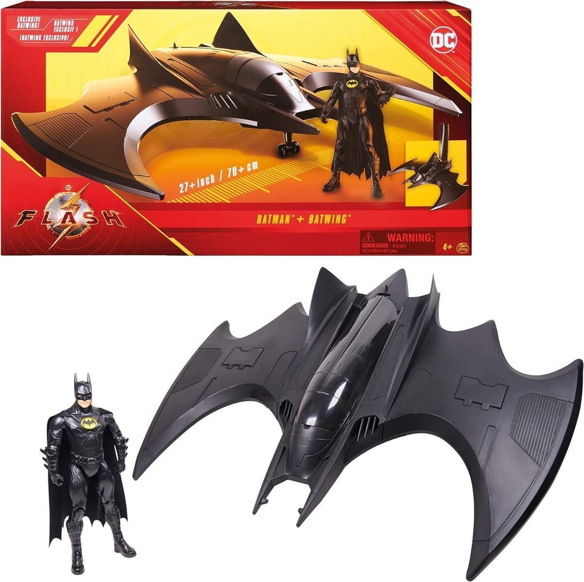 DC Comics The Flash Batwing with Batman 6066170/88609 - Colorland Toys