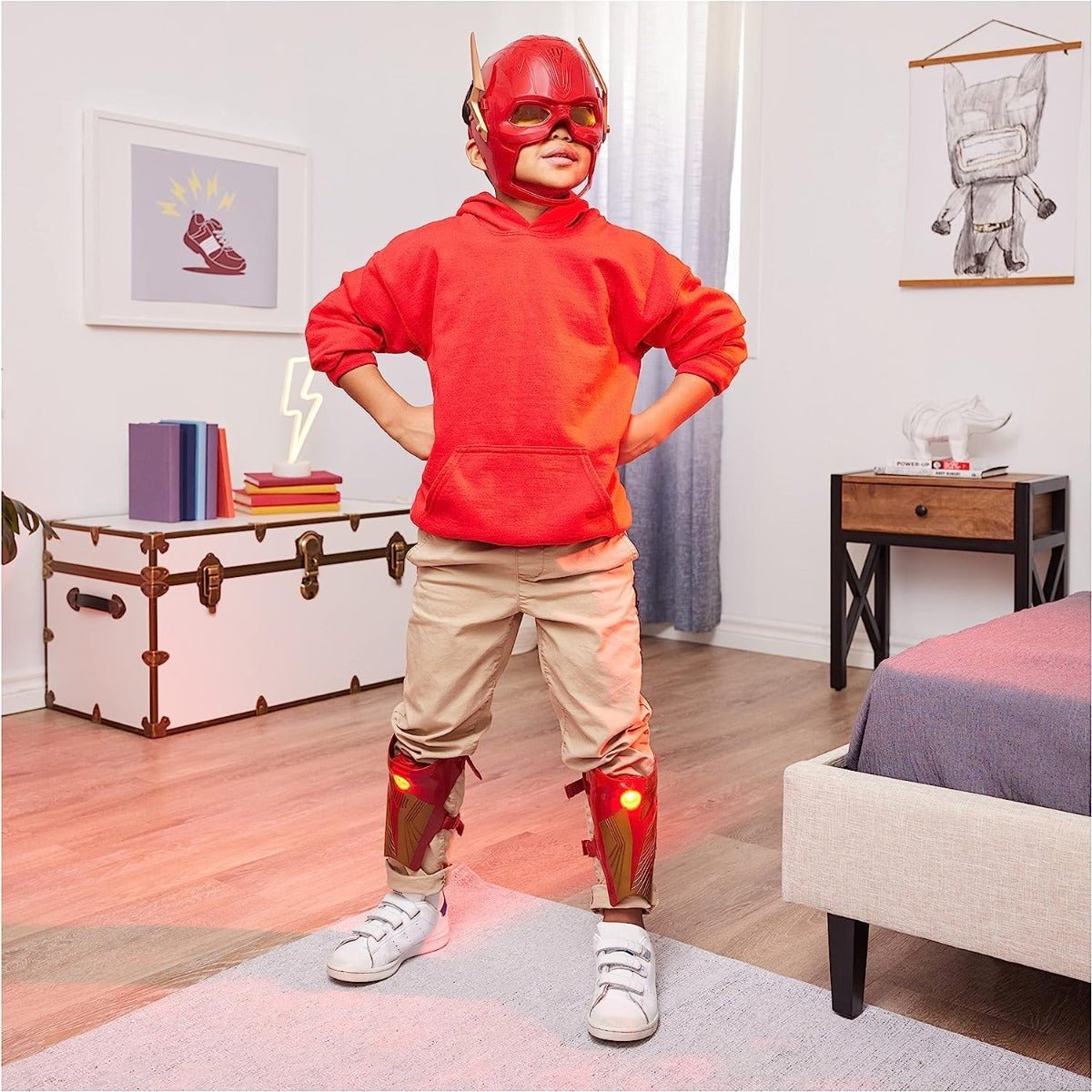 DC Comics The Flash Hero Mask And Ring Set 6065271/88606 - Colorland Toys