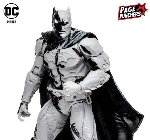 DC Direct Black Adam Gold Label with Comic - Batman Line Art Variant 7in TMP-15893 — image 3