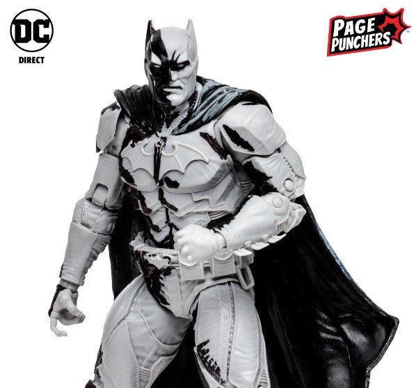 DC Direct Black Adam Gold Label with Comic - Batman Line Art Variant 7in TMP - 15893 - Colorland Toys