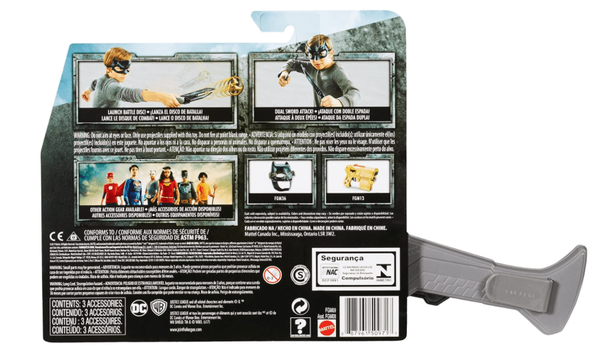 DC Justice League Batman Weapons Costume FGM08 — image 4