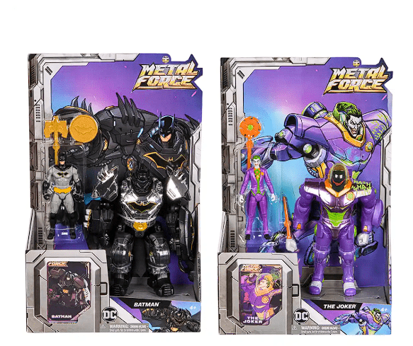 DC Metal Force Armor Attack 6 Inch Asst 6070887 — image 1