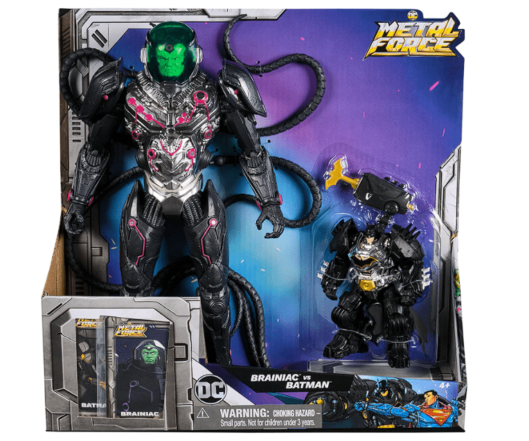 DC Metal Force Brainiac Battle Pack 12 Inch 6072737 — image 1
