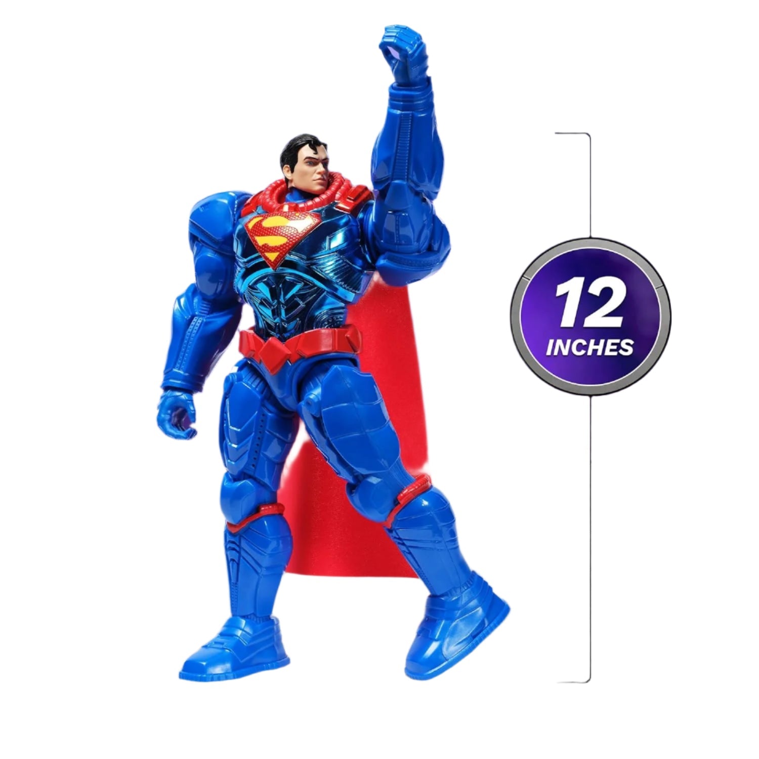 DC Metal Force XL Metal Force Heroes Superman 12 Inch 6072667 - Colorland Toys