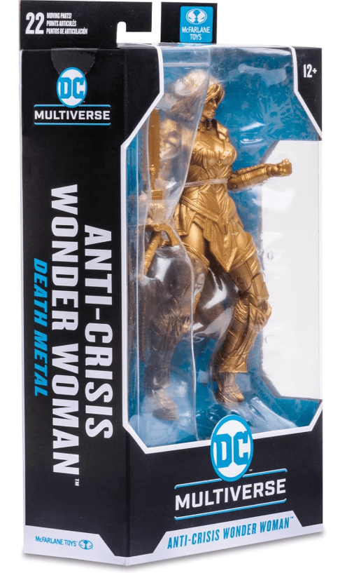 DC Multiverse Anti Crisis Wonder Woman Gold Dealth Metal TMP-15234 — image 2