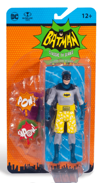 DC Retro Batman 66 - Batman Swim Shorts 6inch TMP-15042 — image 1