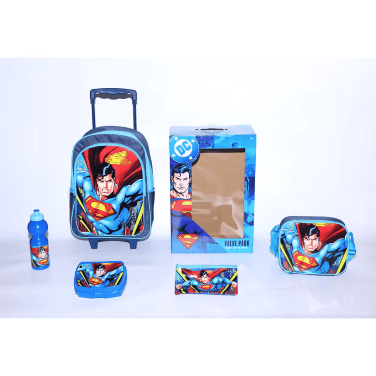 DC Superman 5 In 1 Trolley Bag 16-Inch FKVPT16-416 — image 3