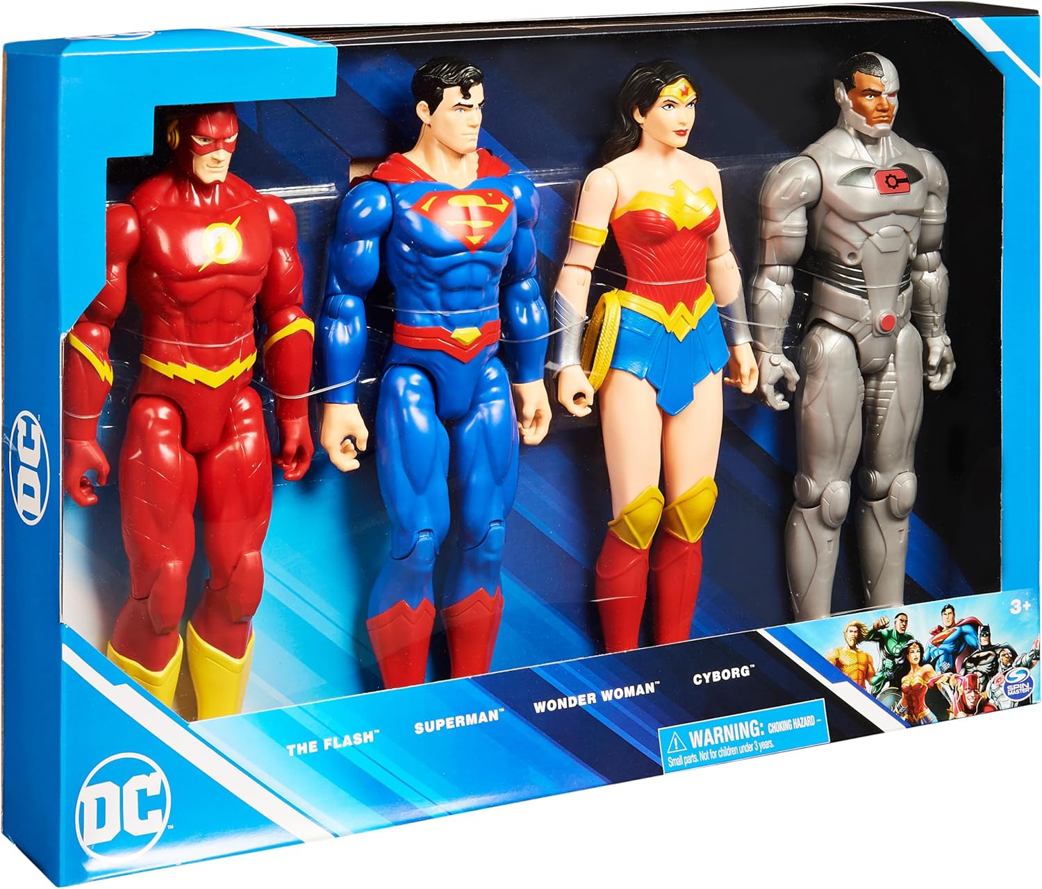 DC Universe Basic Figure 12inch 4-pack 6063843 - Colorland Toys