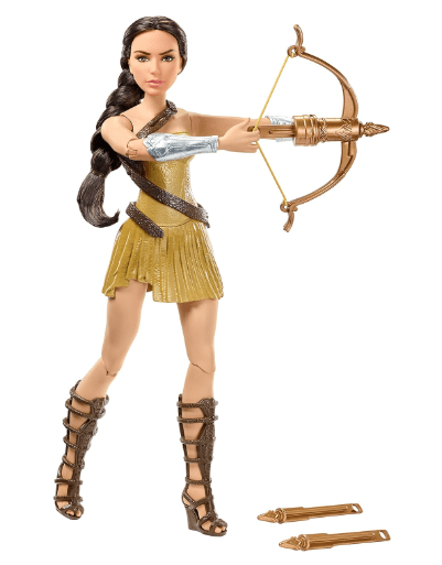 DC Wonder Woman Bow - Wielding Doll Action Figure FDF37 - Colorland Toys
