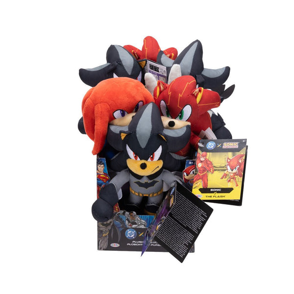 DC x Sonic the Hedgehog 9-Inch Plush Assorted