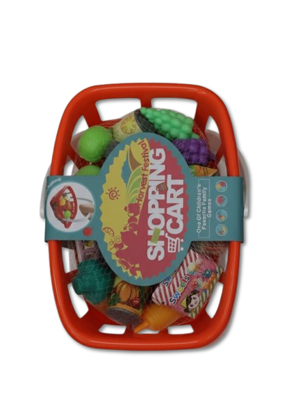 Harvest Festival Shopping Cart 40-Pcs XG1-13 - Colorland Toys