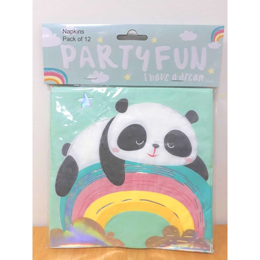 Panda Party Napkins - Colorland Toys