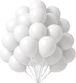 Decorative Balloons White 50pcs TR126050