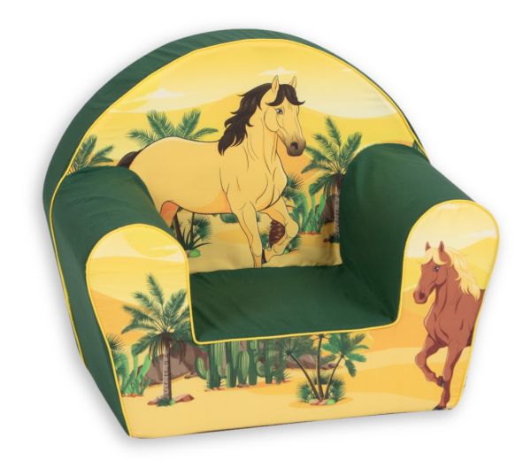 Delsit DT8 Arm Chair Arabic Horses DT8-2402DBT — image 1