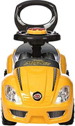 Deluxe Mega Car Ride-On Yellow B4402/381A