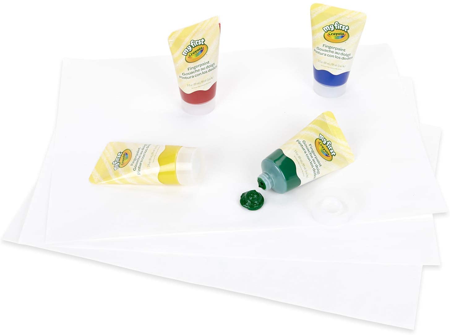 Crayola My First Fingerpaint Kit Washable Paint 81-1452