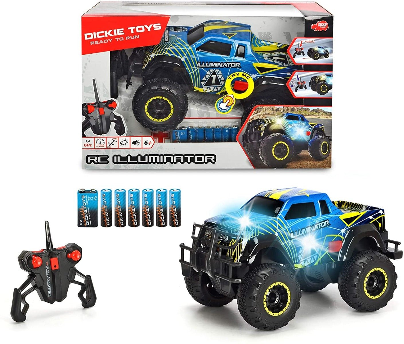 Dickie RC Illuminator RTR 119125 - Colorland Toys
