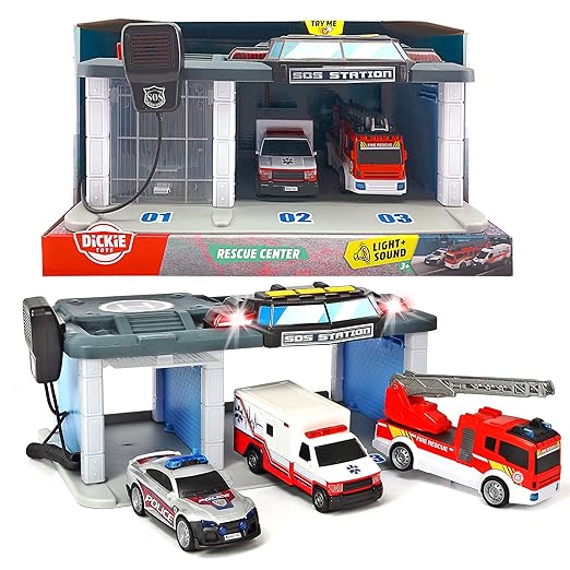 Dickie Toys International Rescue Station Playset 203718000038 — image 2