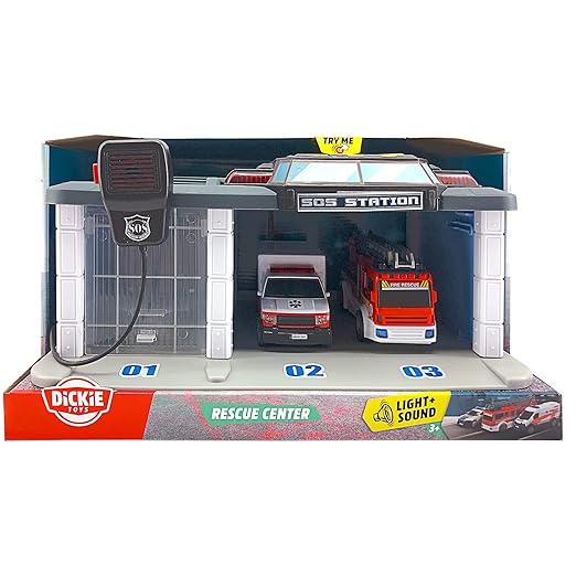 Dickie Toys International Rescue Station Playset 203718000038 — image 3