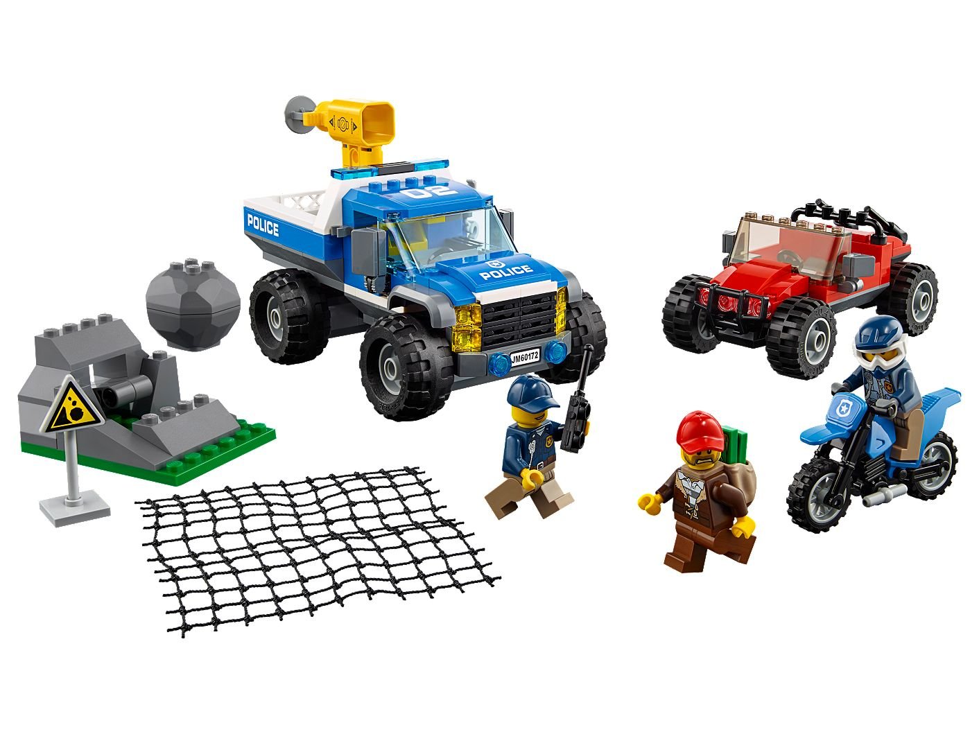 Dirt Road Pursuit Playset - Colorland Toys