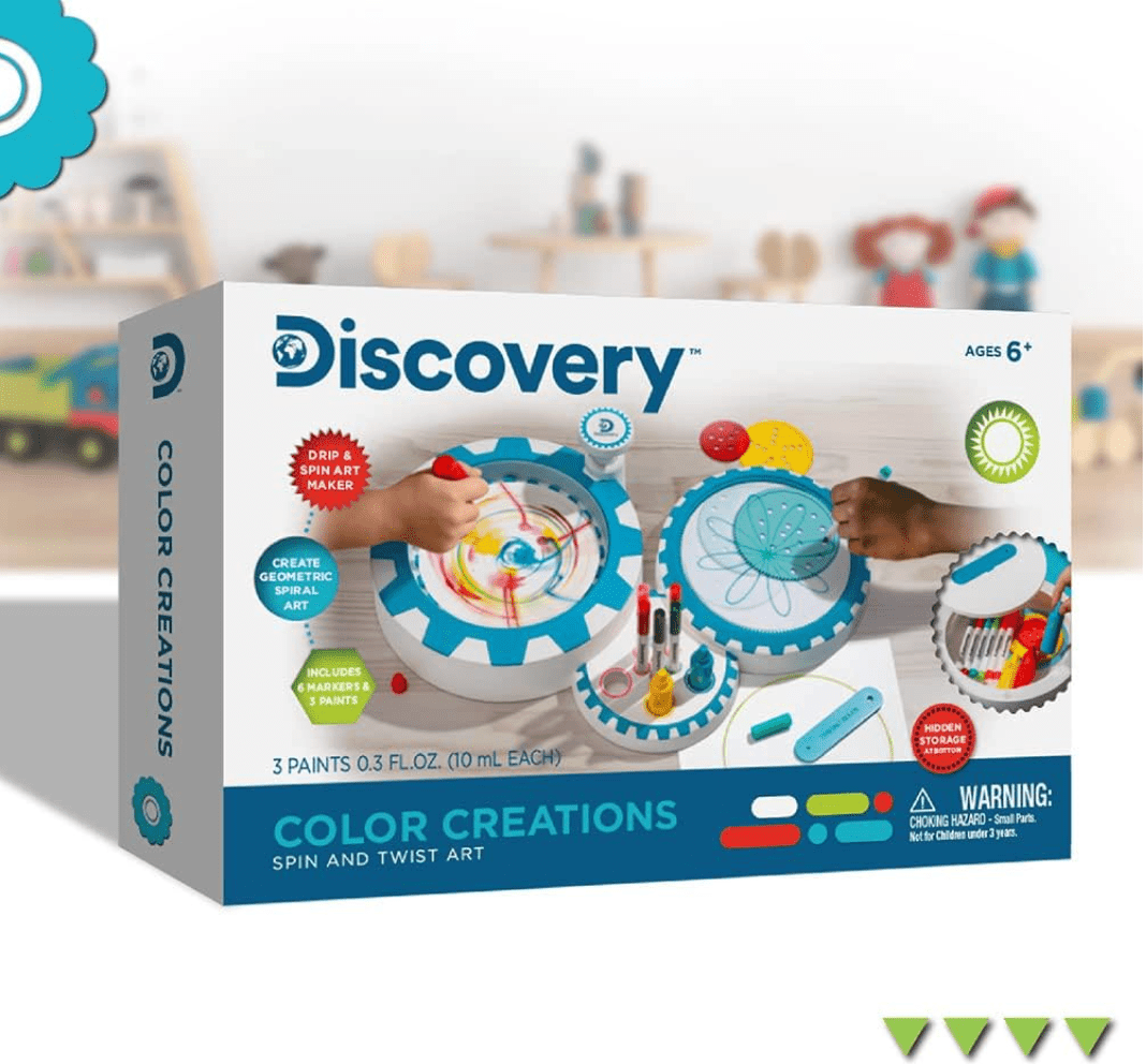 Discovery Color Creations Spin & Twist Art 1306006421 - Colorland Toys