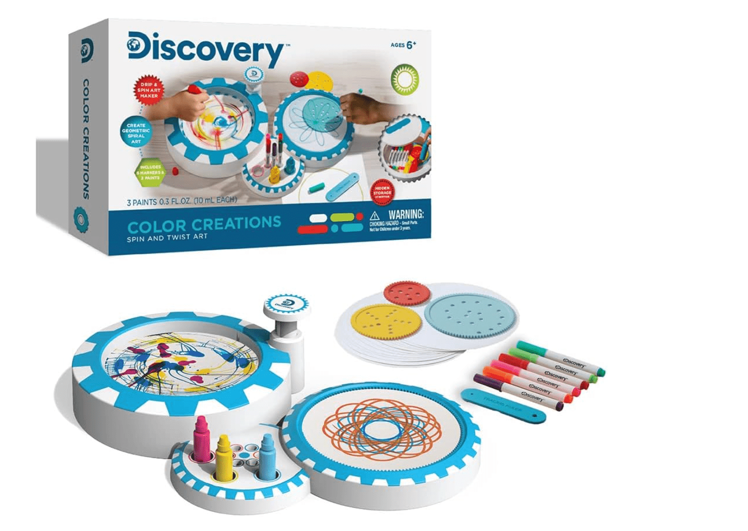 Discovery Color Creations Spin & Twist Art 1306006421 - Colorland Toys